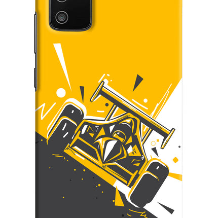Track King Samsung M02s Hard Case Back Cover by Casekaro
