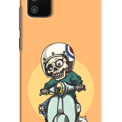 Undead Biker Samsung M02s Hard Case Back Cover by Casekaro
