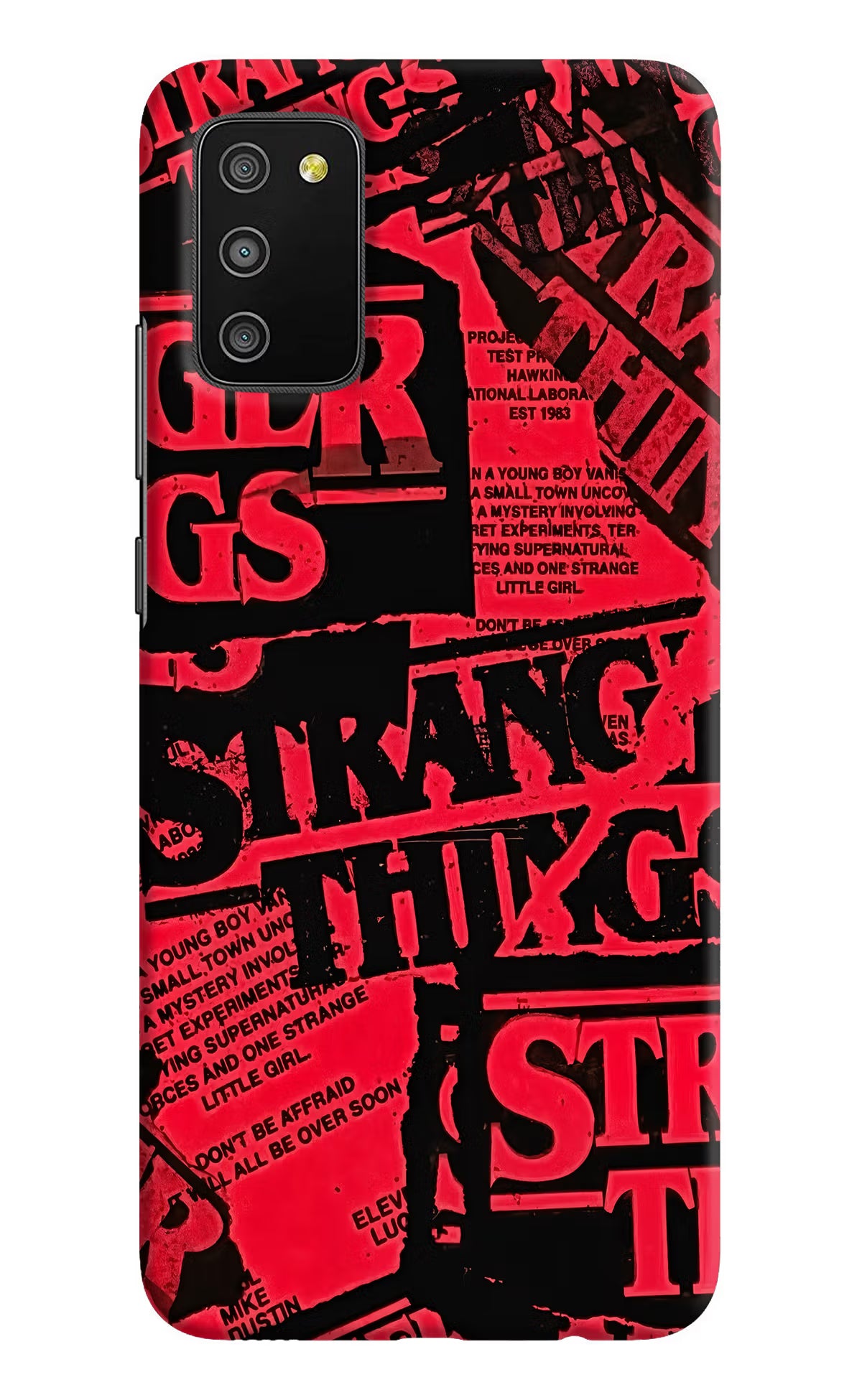 Ordinary Things Samsung M02s Hard Case Back Cover by Casekaro