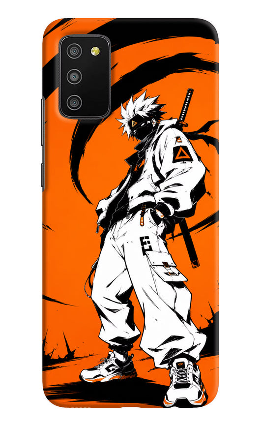Street Samurai  Samsung M02s Hard Case Back Cover by Casekaro