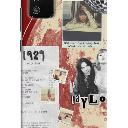 Taylor Swift Samsung M02s Hard Case Back Cover by Casekaro
