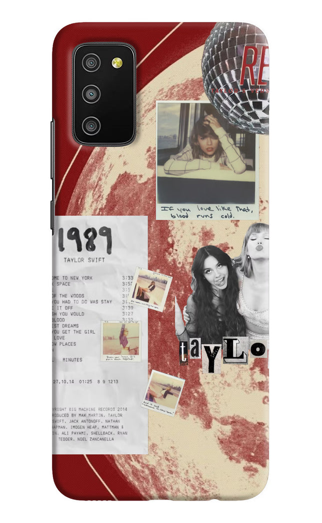 Taylor Swift Samsung M02s Hard Case Back Cover by Casekaro