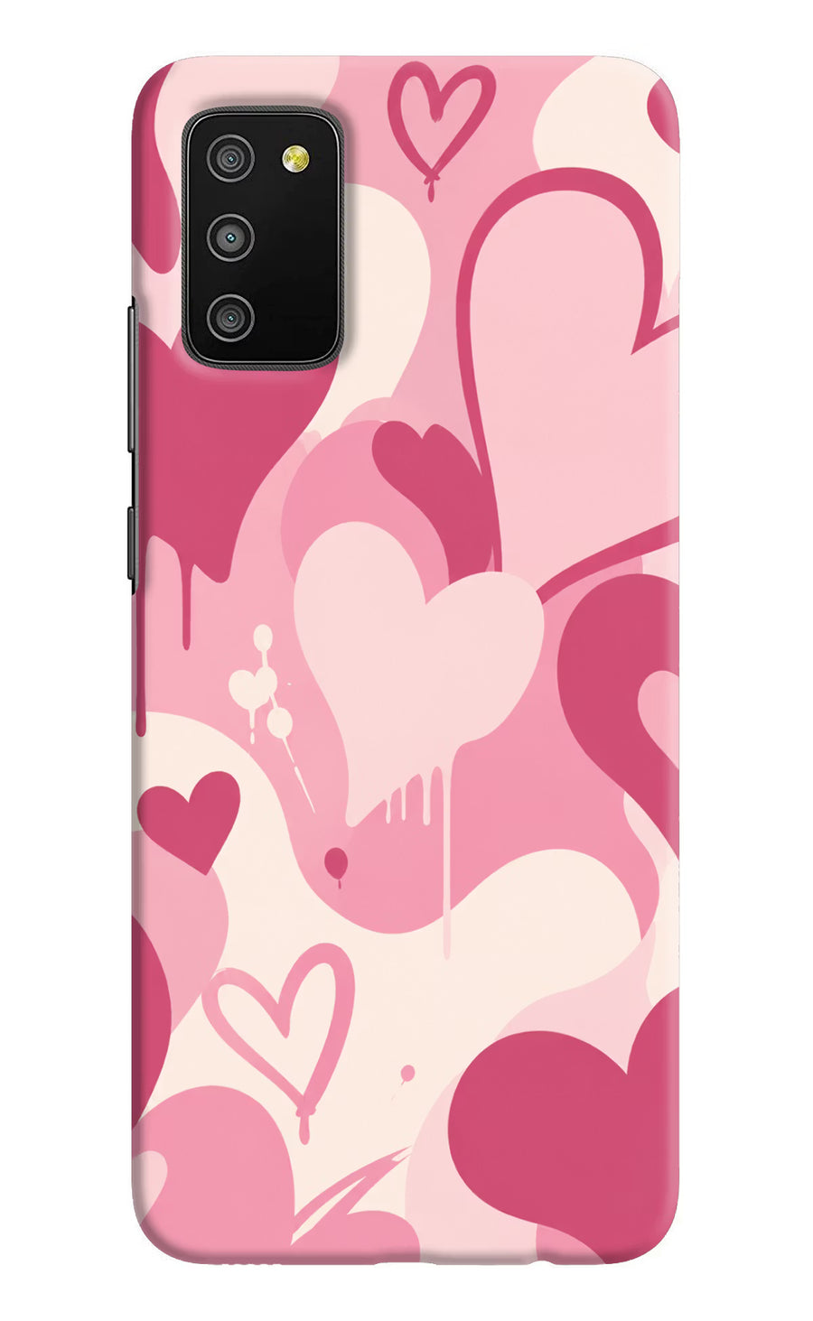 Hearty case Samsung M02s Back Cover, Hard case