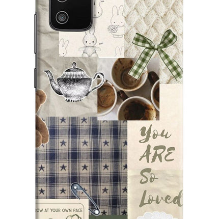 Cookie Samsung M02s Hard Case Back Cover by Casekaro