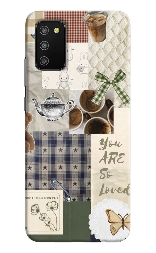 Cookie Samsung M02s Hard Case Back Cover by Casekaro