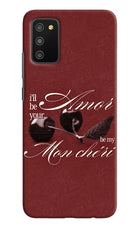Velvet Cherry Samsung M02s Hard Case Back Cover by Casekaro
