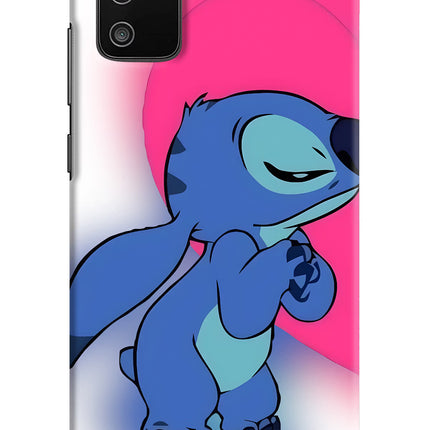 Stitch Hug Samsung M02s Hard Case Back Cover by Casekaro