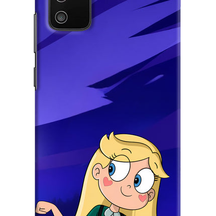 Star Glow Samsung M02s Hard Case Back Cover by Casekaro