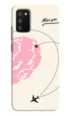 Miss Orbit Samsung M02s Hard Case Back Cover by Casekaro