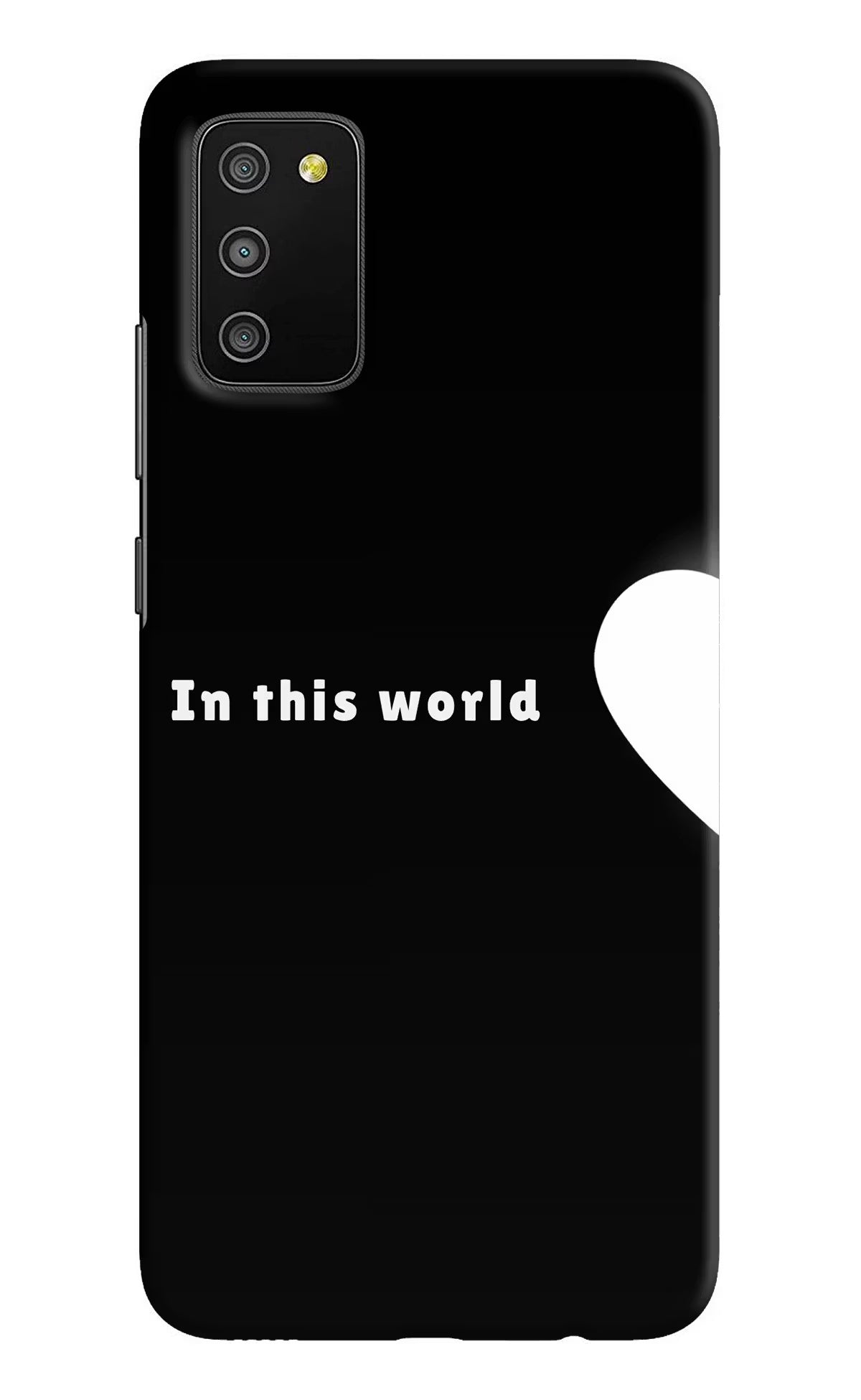 This World Samsung M02s Back Cover