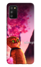 Always Cat Samsung M02s Hard Case Back Cover by Casekaro