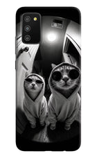 Hood Cats Samsung M02s Hard Case Back Cover by Casekaro