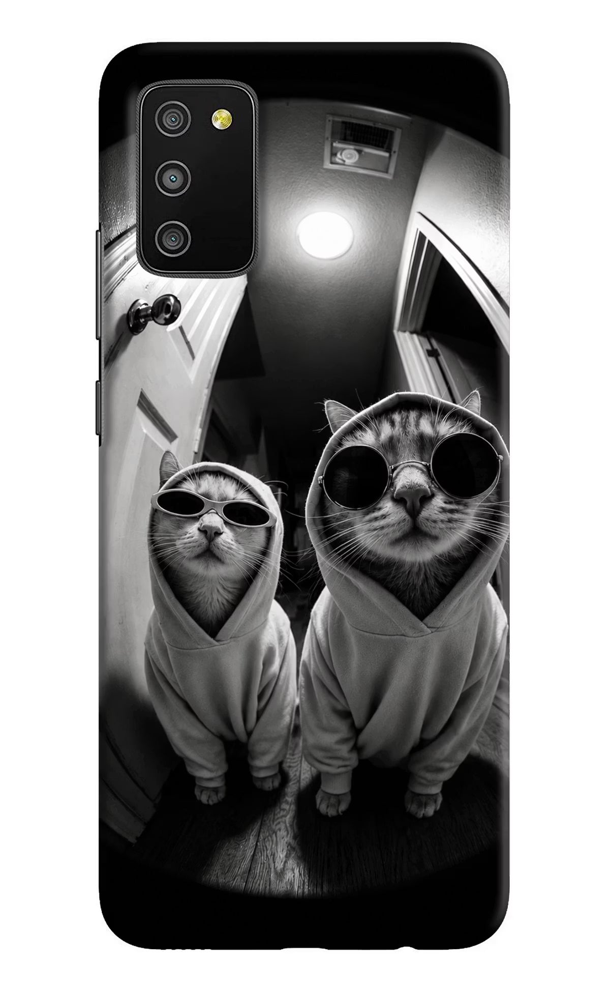 Hood Cats Samsung M02s Back Cover