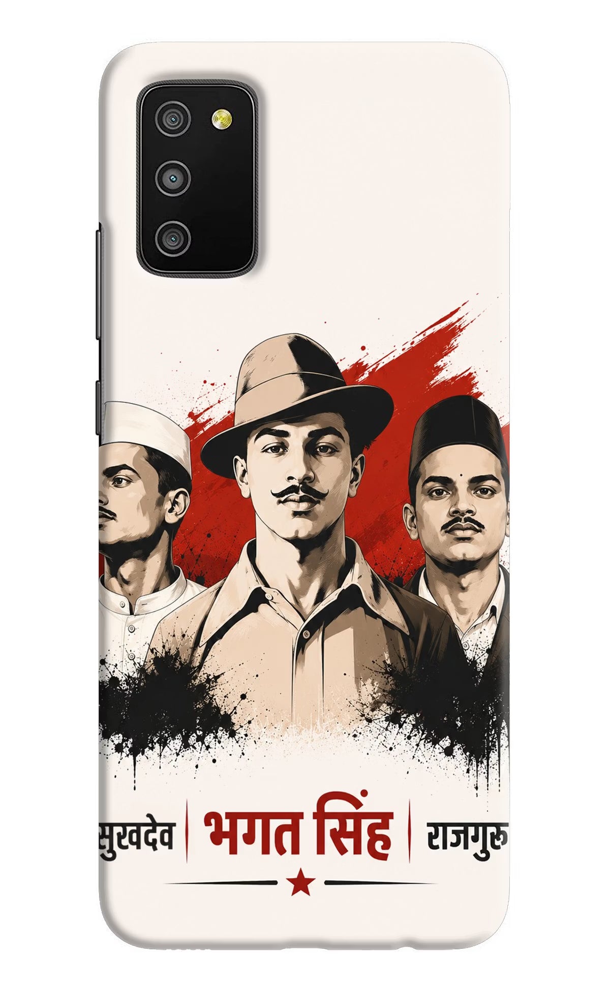 Sardar Patel Iron Will Samsung M02s Back Cover