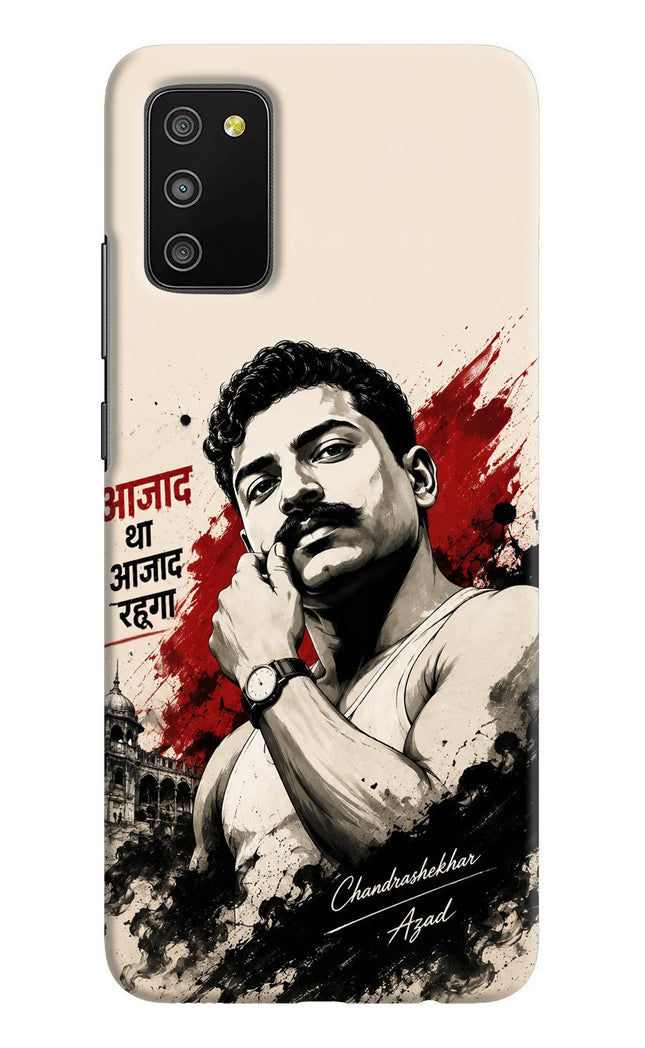 Chandrashekhar Azad Fearless Samsung M02s Hard Case Back Cover by Casekaro