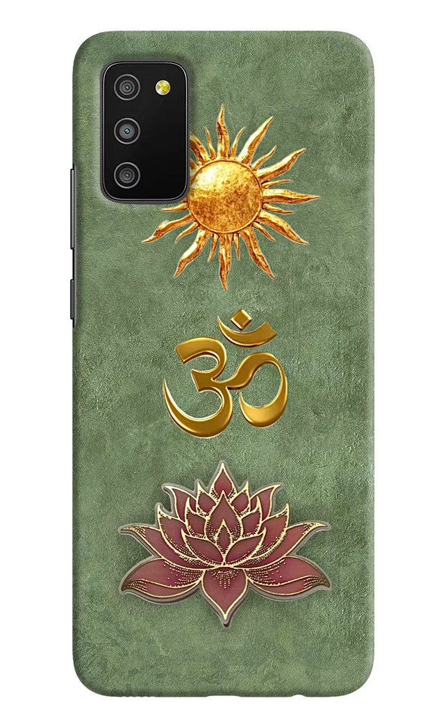 Om & Lotus Samsung M02s Back Cover