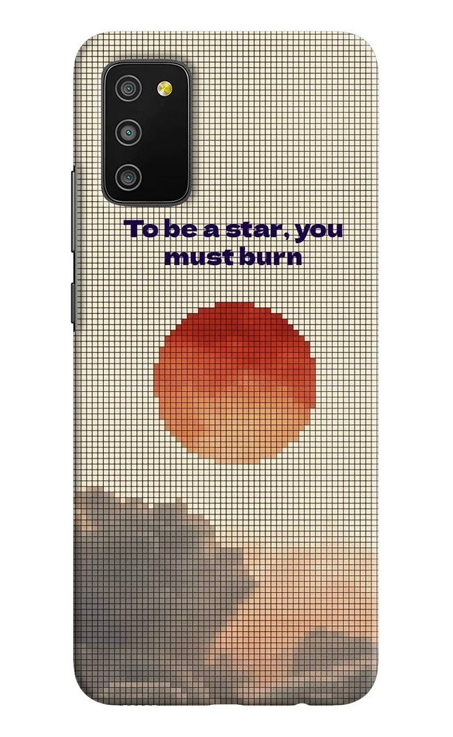 Pixel Sun Samsung M02s Hard Case Back Cover by Casekaro