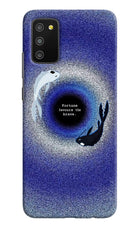 Dark Koi Samsung M02s Back Cover