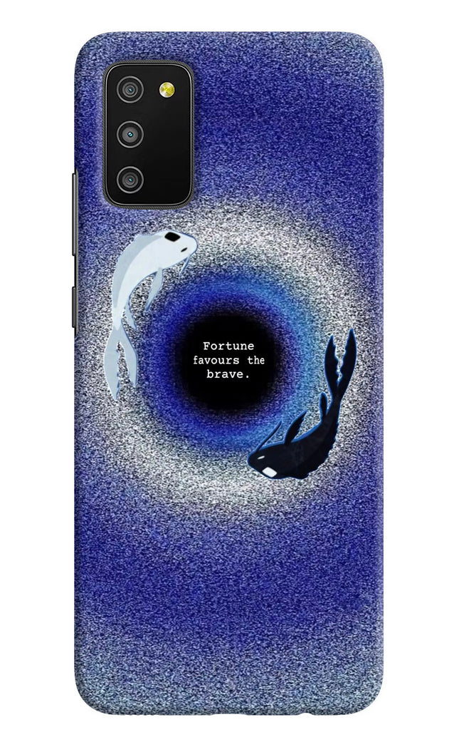 Dark Koi Samsung M02s Hard Case Back Cover by Casekaro