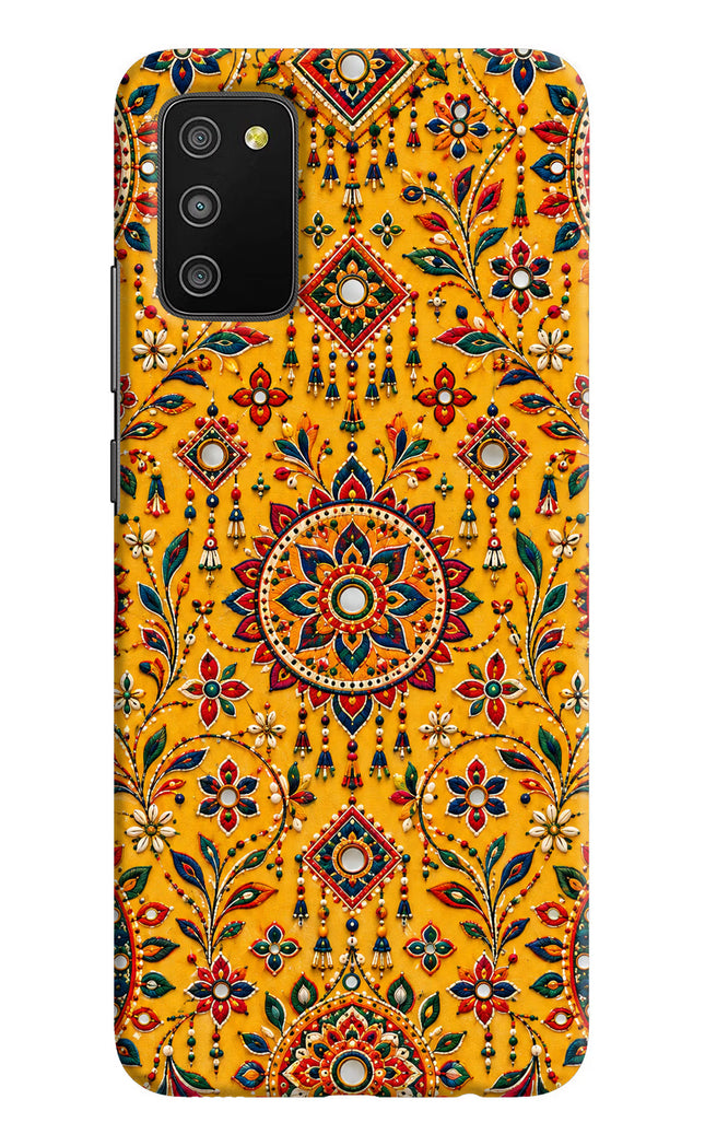 Sunlit Aura Samsung M02s Hard Case Back Cover by Casekaro