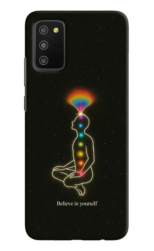 Believe in yourself Samsung M02s Hard Case Back Cover by Casekaro