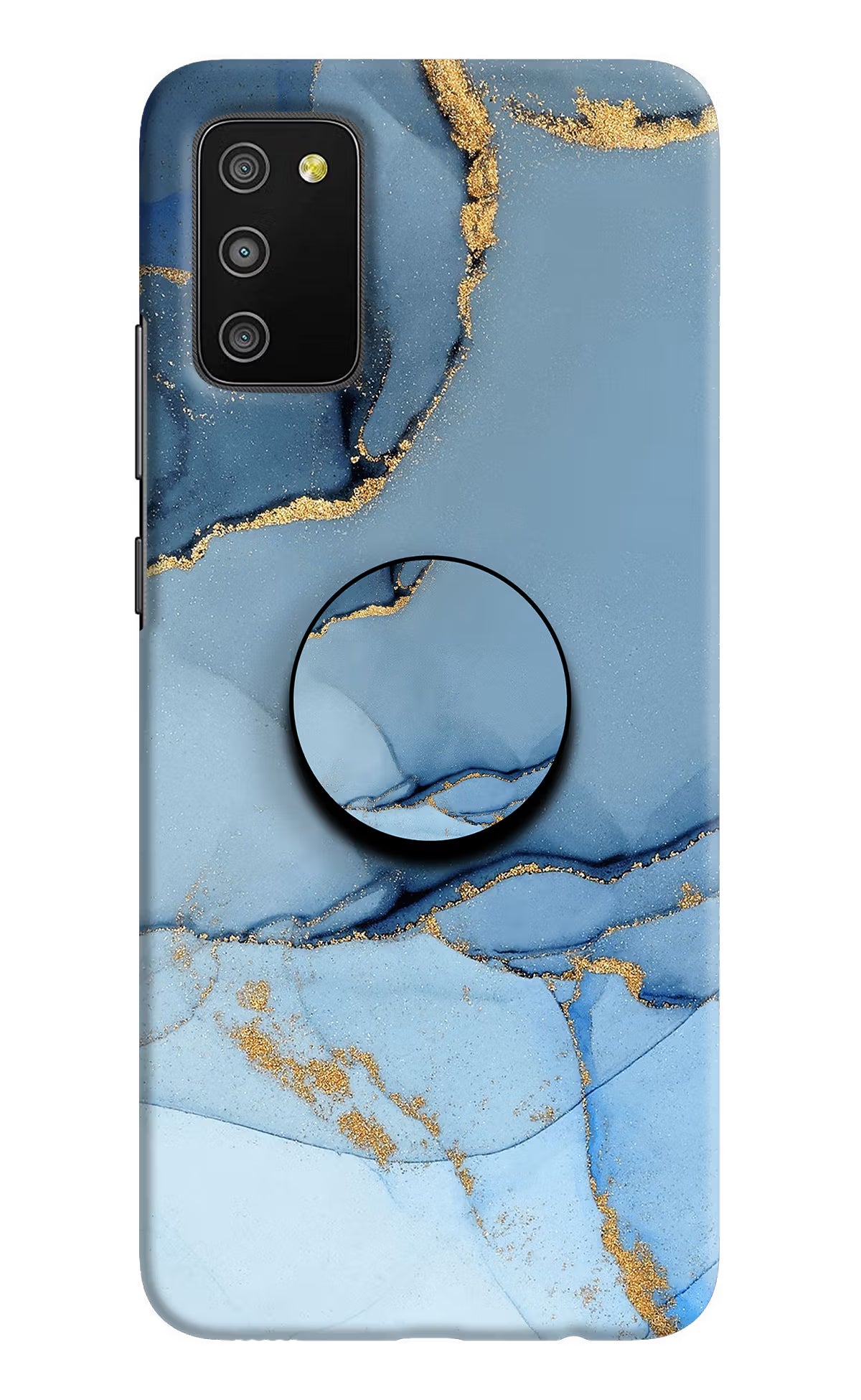 Blue Marble Samsung M02s Pop Case by Casekaro