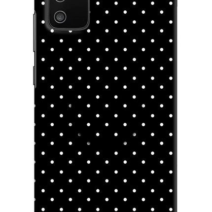 White Dots Samsung M02s Pop Case by Casekaro