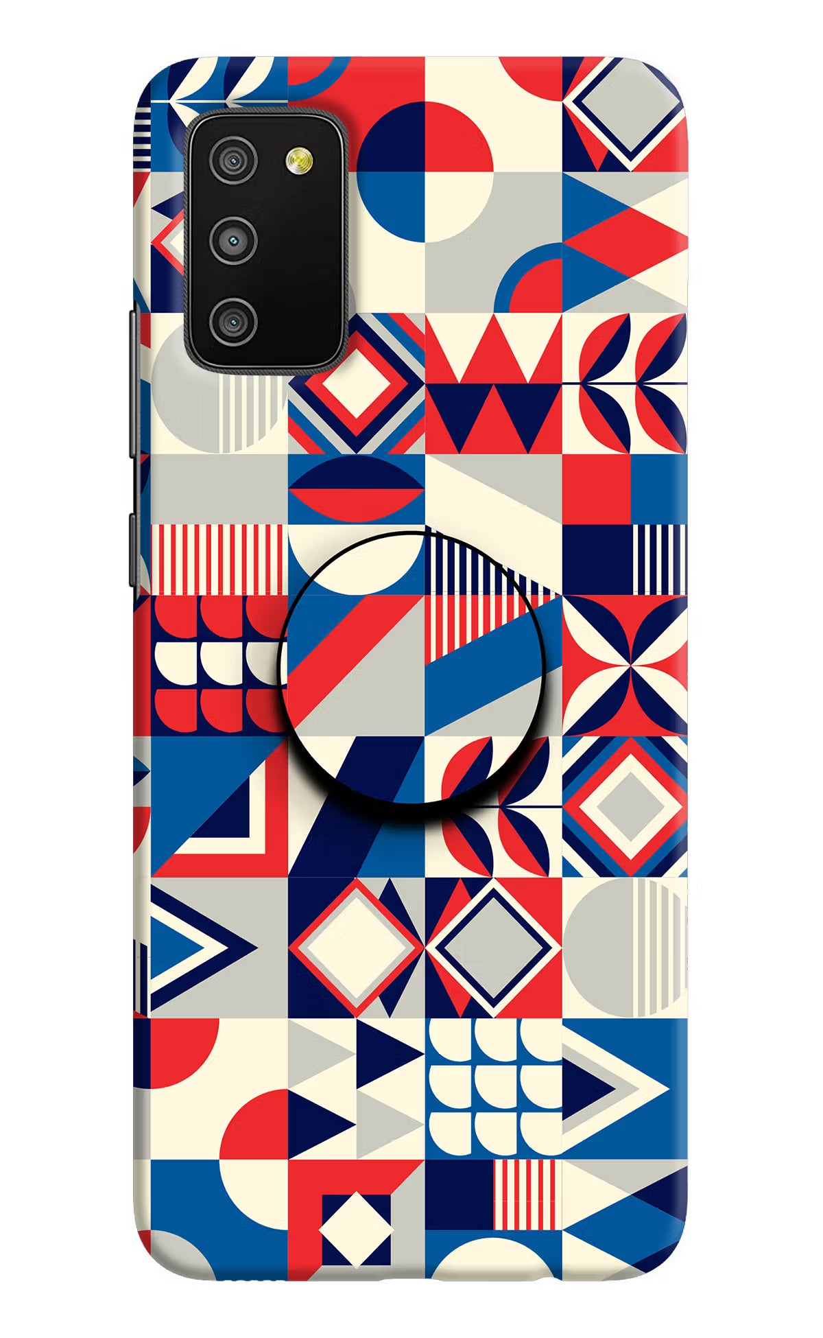 Colorful Pattern Samsung M02s Pop Case by Casekaro