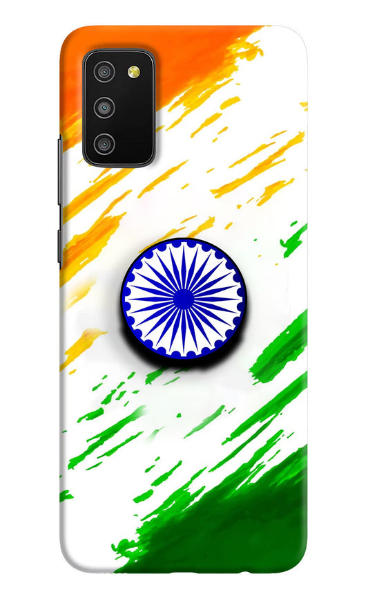 Indian Flag Ashoka Chakra Samsung M02s Pop Case by Casekaro