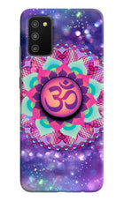 Om Purple Samsung M02s Pop Case by Casekaro