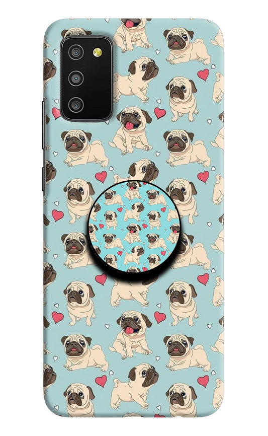 Pug Dog Samsung M02s Pop Case by Casekaro