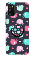 Baby Elephants Samsung M02s Pop Case by Casekaro