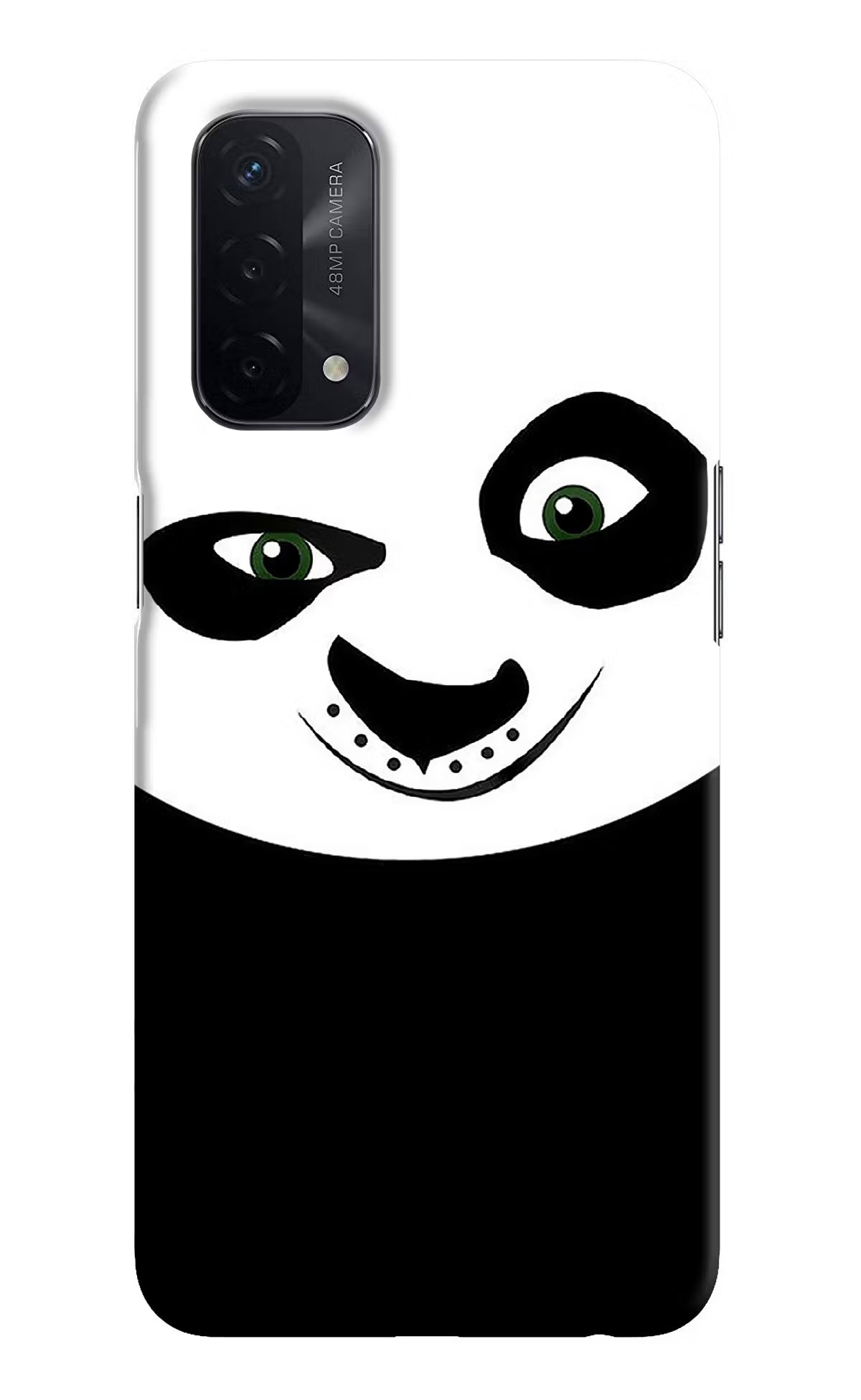 Panda Oppo A74 5G Hard Case Back Cover by Casekaro