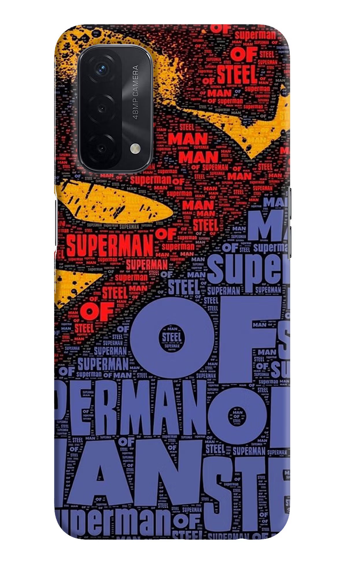Superman Oppo A74 5G Hard Case Back Cover by Casekaro