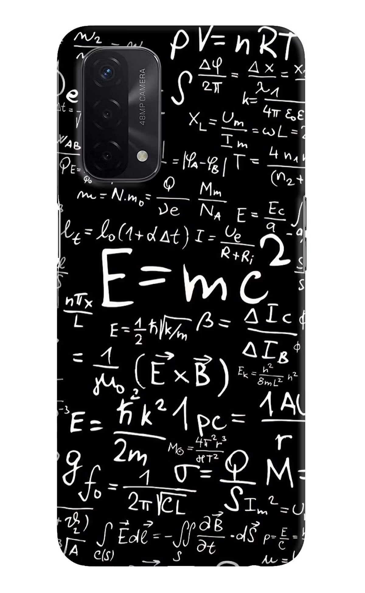 Physics Formula Oppo A74 5G Hard Case Back Cover by Casekaro