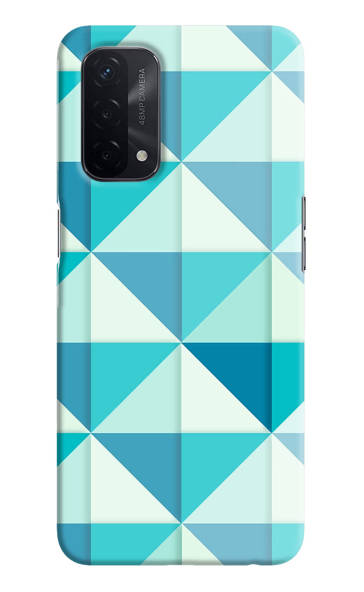 Abstract Oppo A74 5G Hard Case Back Cover by Casekaro