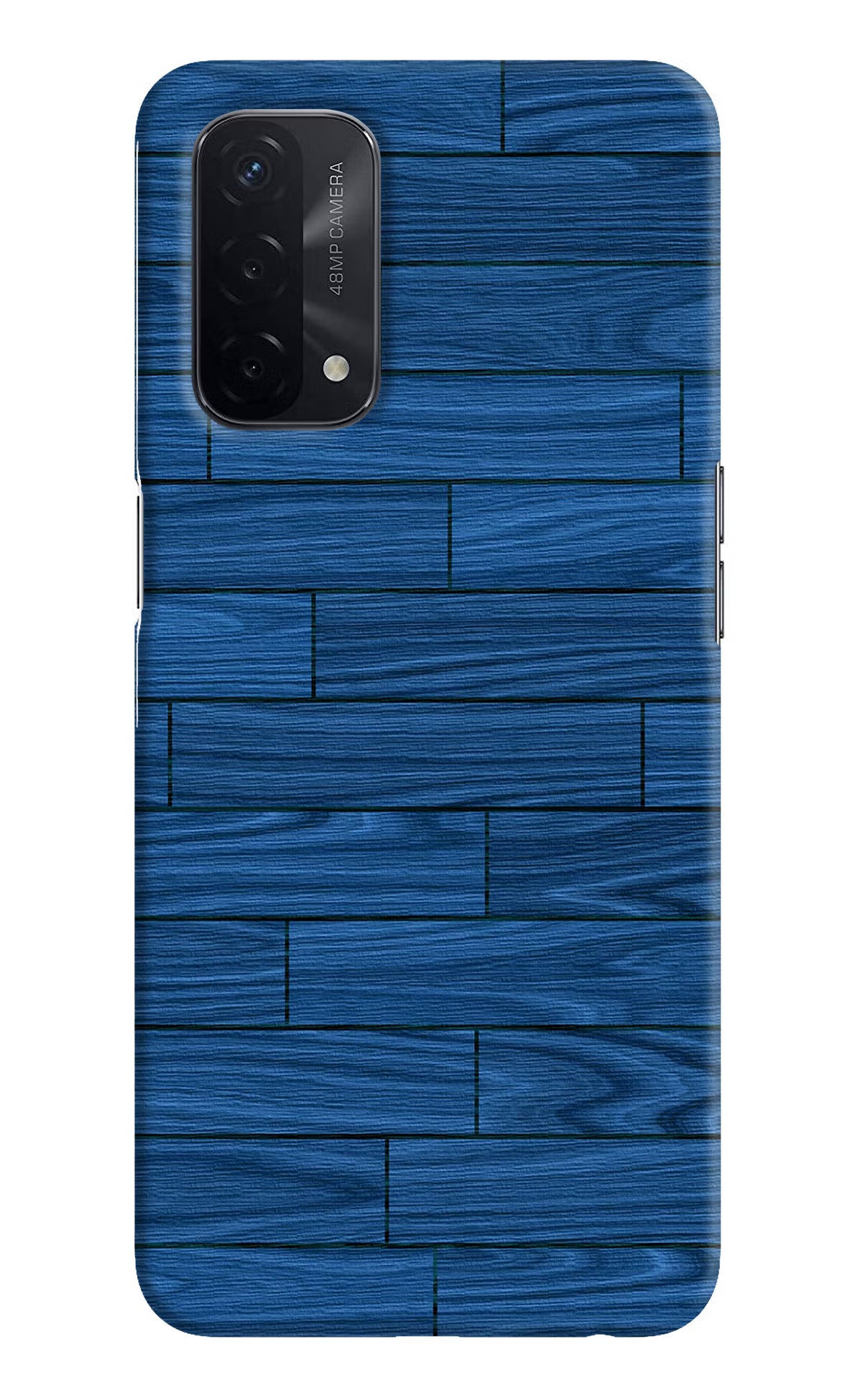 Wooden Texture Oppo A74 5G Hard Case Back Cover by Casekaro