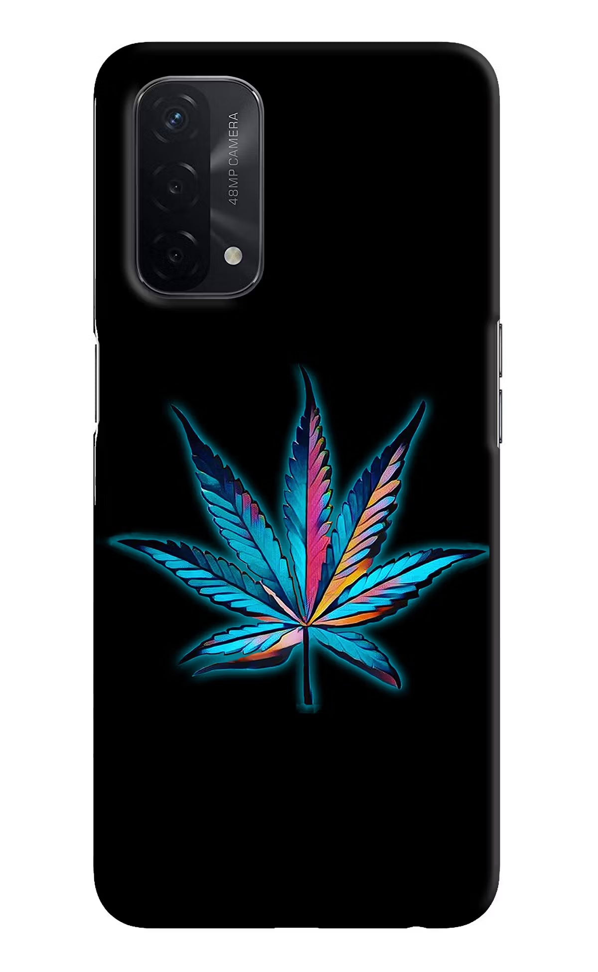 Weed Oppo A74 5G Hard Case Back Cover by Casekaro