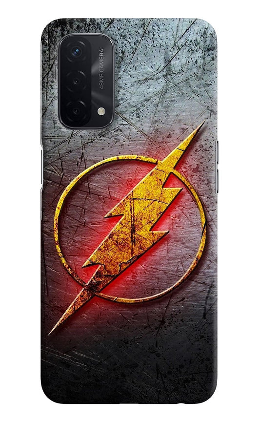 Flash Oppo A74 5G Hard Case Back Cover by Casekaro