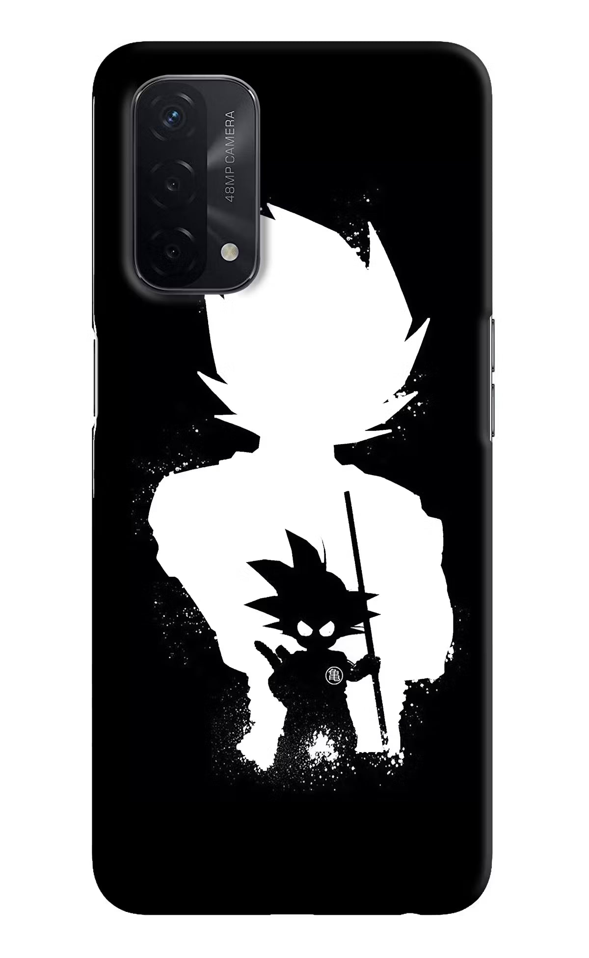 Goku Shadow Oppo A74 5G Hard Case Back Cover by Casekaro
