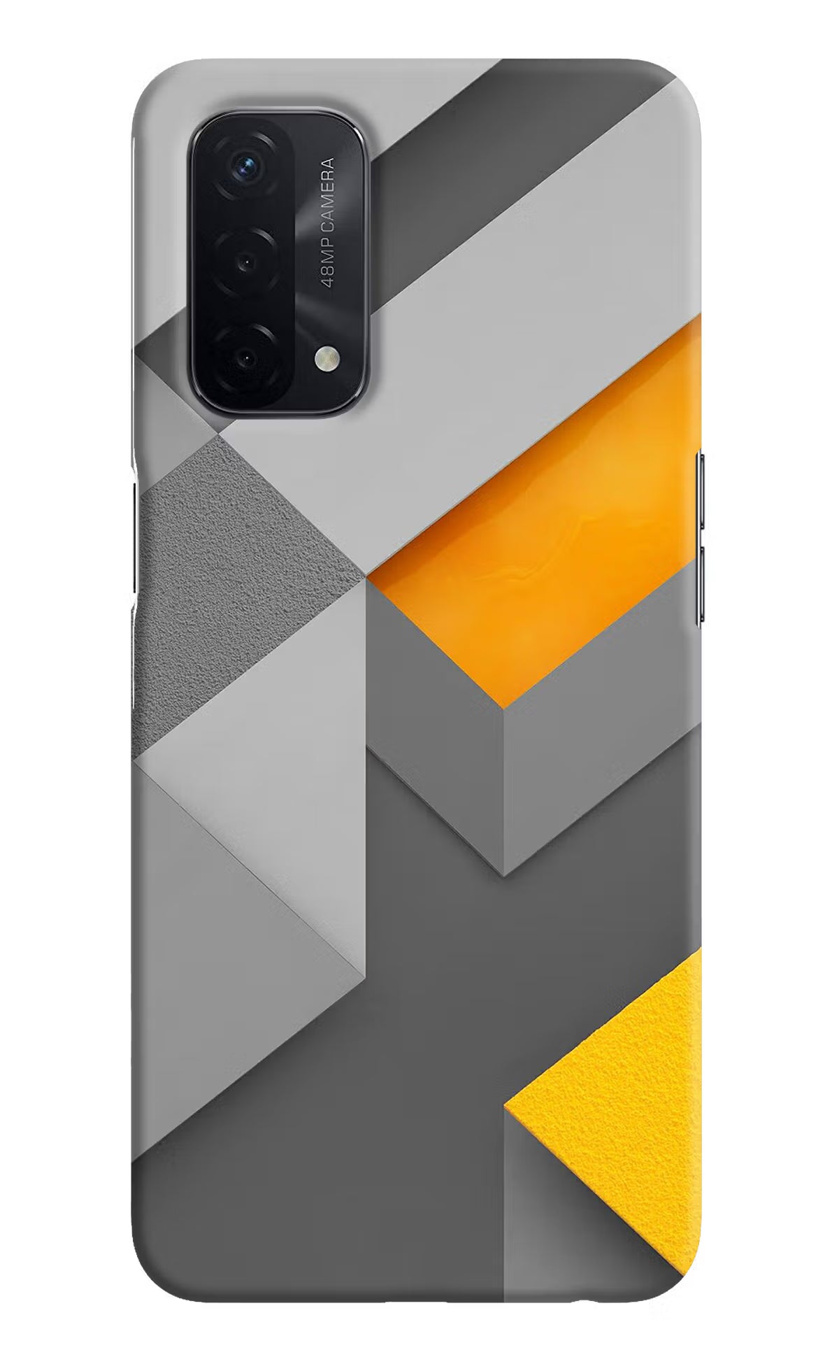 Abstract Oppo A74 5G Hard Case Back Cover by Casekaro