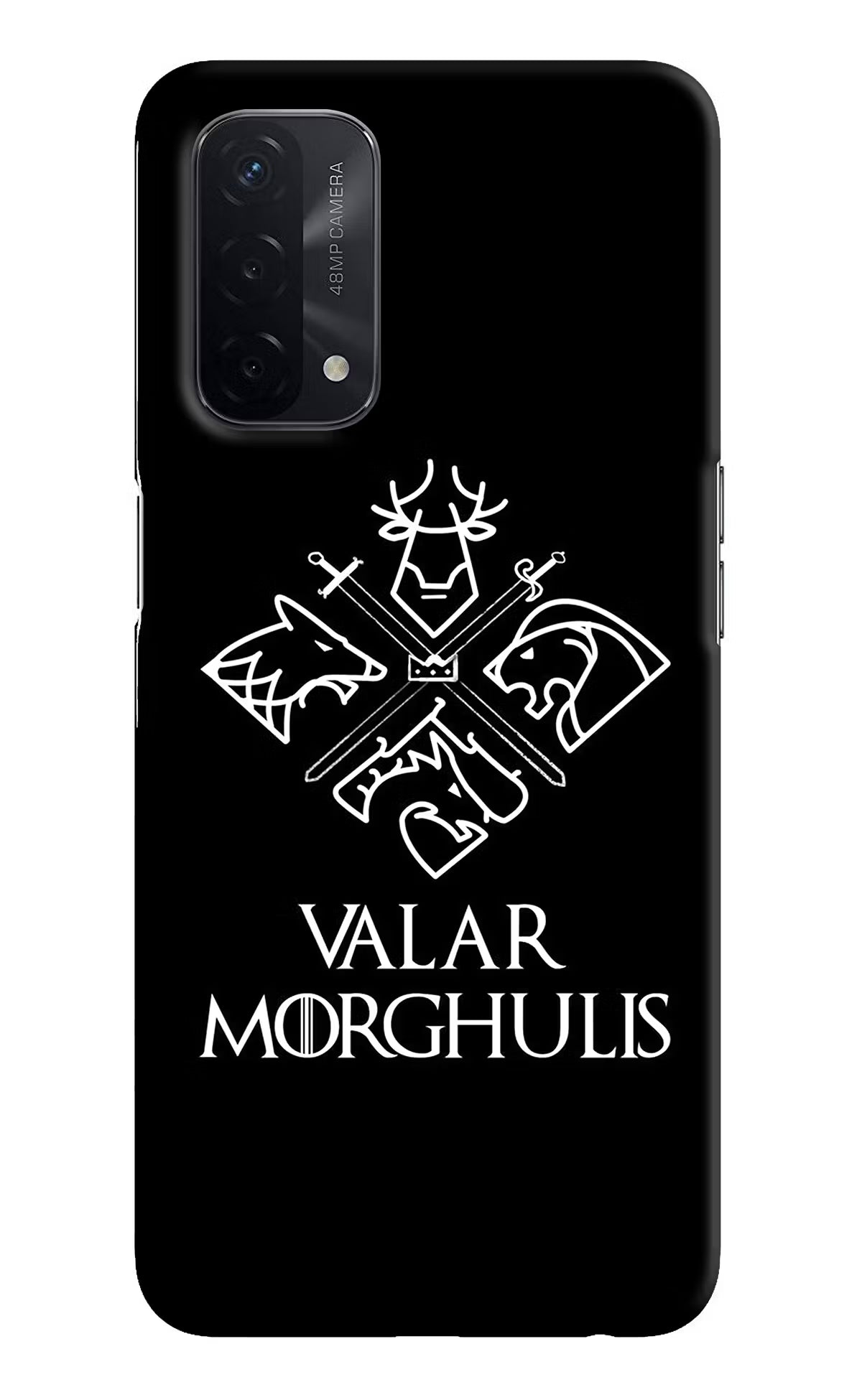Valar Morghulis | Game Of Thrones Oppo A74 5G Hard Case Back Cover by Casekaro