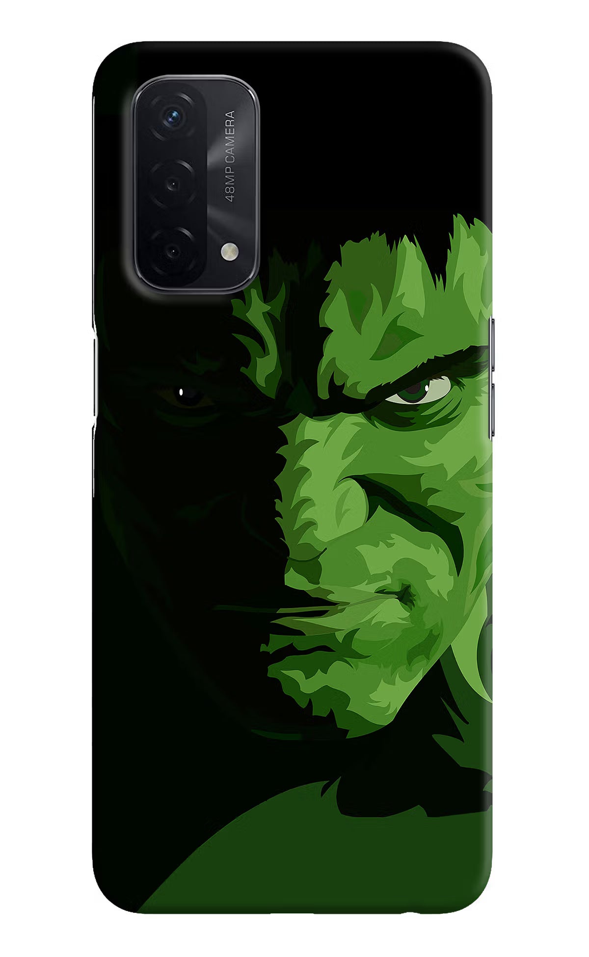 HULK Oppo A74 5G Hard Case Back Cover by Casekaro
