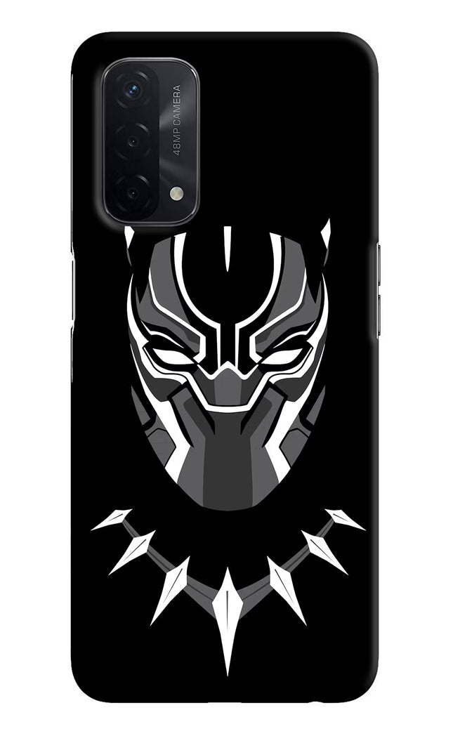 Black Panther Oppo A74 5G Hard Case Back Cover by Casekaro
