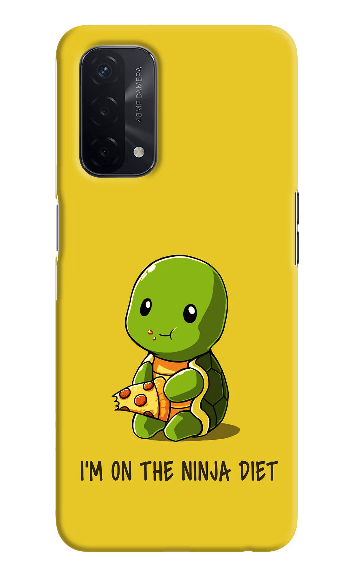 I'm on Ninja Diet Oppo A74 5G Hard Case Back Cover by Casekaro