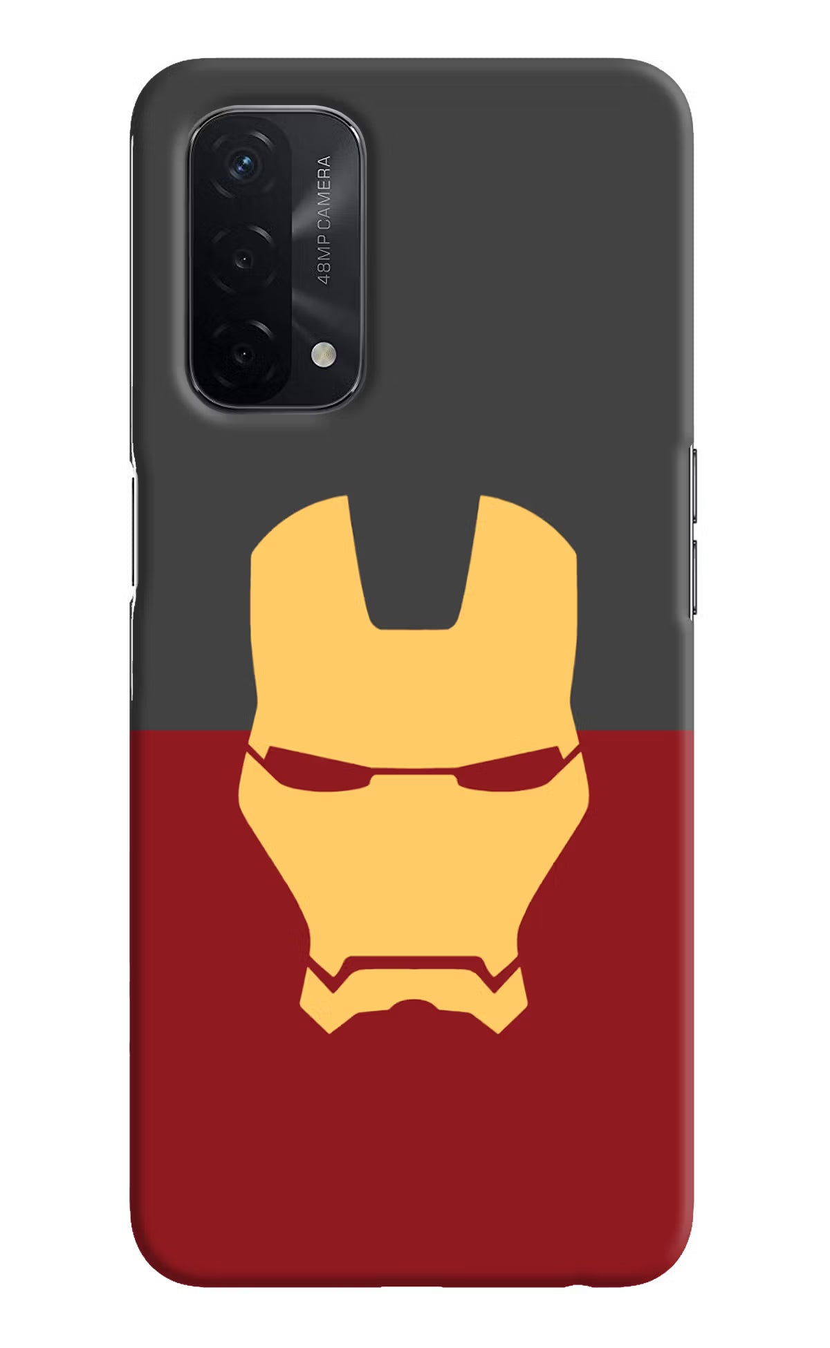Ironman Oppo A74 5G Hard Case Back Cover by Casekaro