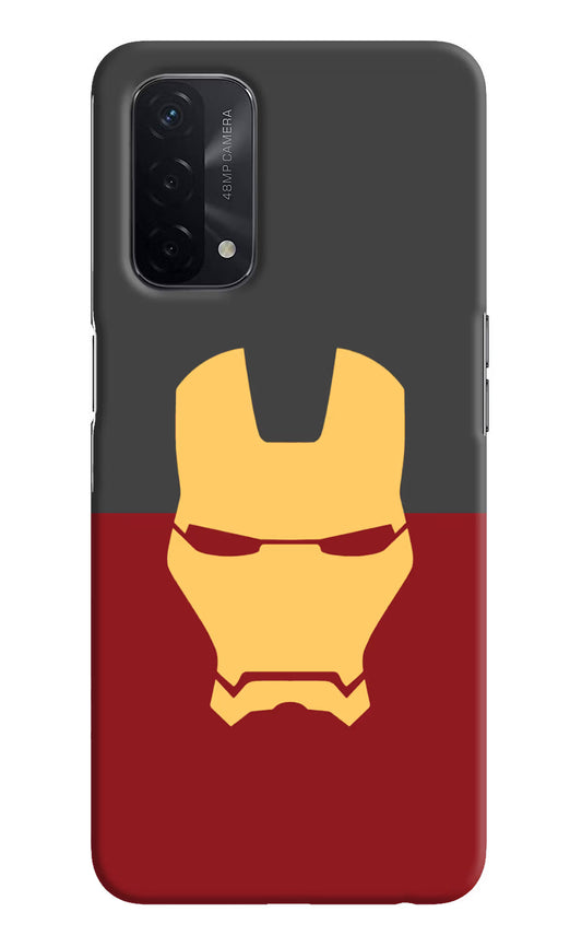 Ironman Oppo A74 5G Hard Case Back Cover by Casekaro