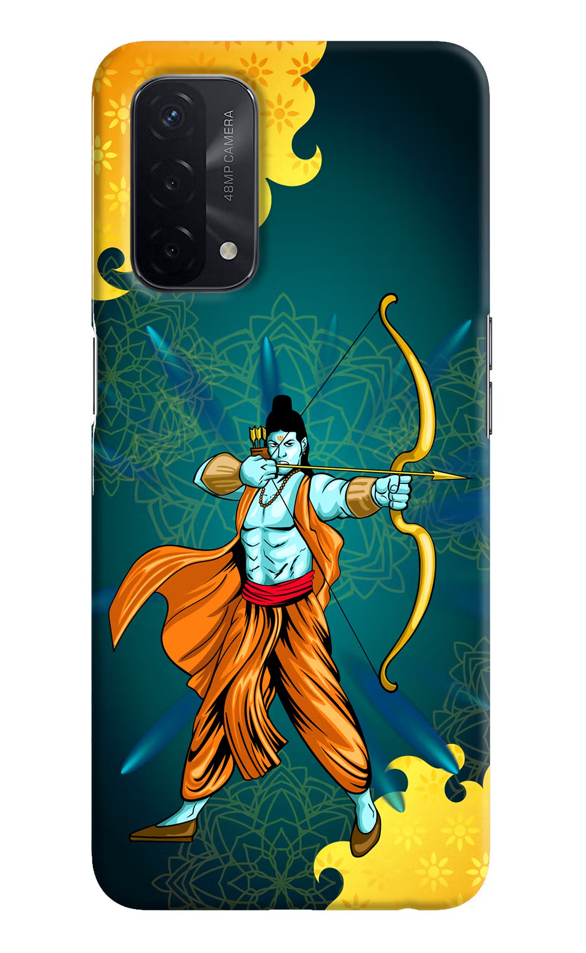 Lord Ram - 6 Oppo A74 5G Hard Case Back Cover by Casekaro