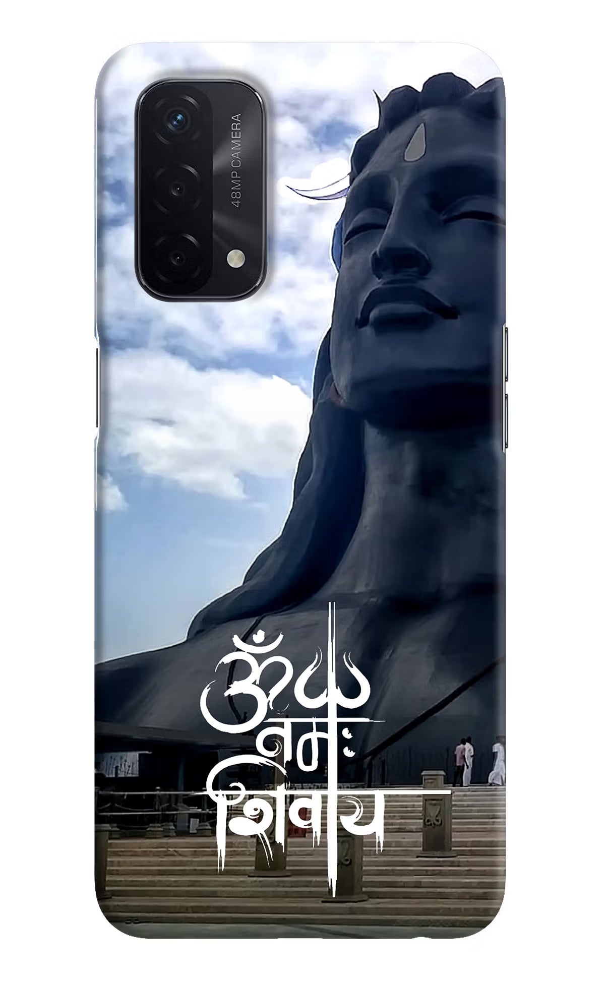 Om Namah Shivay Oppo A74 5G Hard Case Back Cover by Casekaro