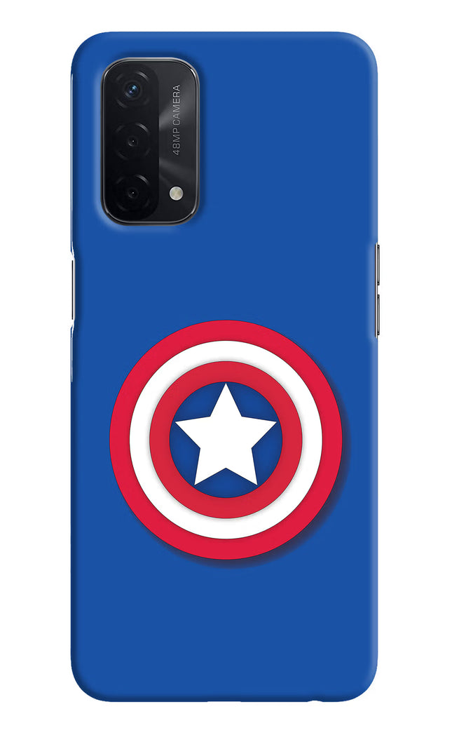 Shield Oppo A74 5G Hard Case Back Cover by Casekaro
